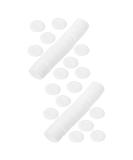 FRCOLOR 200 Pcs Disposable Face Sponges - Thick Overlock Cotton Nail Polish Cleaning Pads for Household Use - Buy Online on GoSupps.com