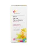Buy VH Essentials Prebiotic Vaginal Suppositories - 15 Count (Pack of 3) | International Shipping Available - Buy Online on GoSupps.com