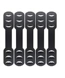5PCS Black Mask Strap Extenders Hooks Ear Protector Ear Extension Buckle - Buy Online on GoSupps.com