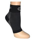 mmHg Compression Foot Sleeves for Men & Women | Best Plantar Fasciitis Pain Relief | Arch Support | Travel & Sports | Black Small - Buy Online on GoSupps.com