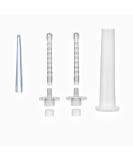 Shower Enema System with Silicone Nozzle Set - 3 Nozzles + Dust Cover G1/2 Thread Compatible with Most Shower Systems - International Shipping Available - Buy Online on GoSupps.com