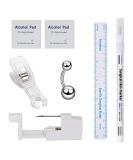 JOYTOYOU 7PCS Stainless Steel Body Piercing Kit - Disposable Piercing Needles Set for Ear Belly Button Tongue Eyebrow Lip Nose - Gauge Kits for Women Men - Buy Online on GoSupps.com