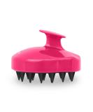 Philorn Scalp Massage Brush | Soft Silicone Shampoo Brush for Men Women & Pets | Wet & Dry Scalp Massager | Magenta & Black - Buy Online on GoSupps.com