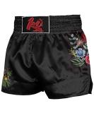 ChenHang Women Boxing Shorts Muay Thai Trunks Pink Flower Sakura MMA Sport Kick Martial Arts Training Gym Costume - Medium - Buy Online on GoSupps.com