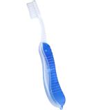 Blue Travel Toothbrush - Foldable Soft Bristles for Camping & Trips | Ergonomic Design | Compact & Portable Toothbrush 18.3cm - Buy Online on GoSupps.com