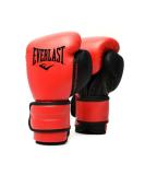 Everlast PowerLock2 Training Gloves 16oz - Red/Black | Premium Boxing Gloves - Buy Online on GoSupps.com