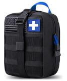 Buy Medical Tactical Bags & EMT IFAK Rip-Away Utility Pouch | Camping Hunting Hiking Supplies - Blue/Black - Buy Online on GoSupps.com