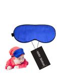 NMM Global 100% Natural Silk Kids Sleep Eye Mask - Adjustable Strap - Baby Blue Small - Buy Online on GoSupps.com