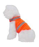 Villcase Reflective Safety Vest for Dogs | High Visibility Breathable Summer Clothing for Walking Running & Hiking | Fluorescent Orange Size M - Buy Online on GoSupps.com