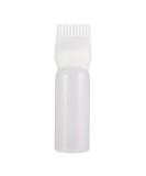 Applicator Bottles Plastic Hair Dye tool Hair Colouring Dispensing Comb Oil Comb Empty Bottle Dyeing Shampoo Bottle(white) - Buy Online on GoSupps.com