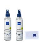 Buy ZEISS Glasses Cleaning Spray 2x240ml with Microfiber Cloth Ultimate Lens Care Solution for Crystal Clear Vision - Buy Online on GoSupps.com