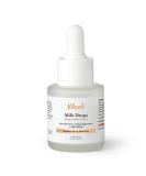 Vilvah Store Milk Drops Brightening Serum - Fades Scars & Evens Skin Tone with Rice Milk & Marine Algae - 0.67 fl oz - Buy Online on GoSupps.com