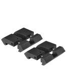 Acexier 2PCs / Lot Military Swallowtail to Weaver Picatinny 11mm to 22mm aluminum adapter .22 CAL Rifle Gun Mount Base Snap in Rail Adapter - Buy Online on GoSupps.com
