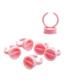 CENPEK 100 Pcs Eyelash Extension Accessories - Glue Rings & Holders for Volume Lashes | Professional Lash Glue Cups - Buy Online on GoSupps.com
