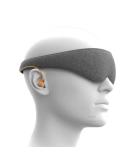 3D Ergonomic Eye Mask & Earmuff - Noise Reduction Eye Fatigue Relief Perfect for Travel | Blackout Sleep Mask - Buy Online on GoSupps.com