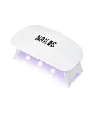 Nailog UV LED Nail Lamp, Mini 6W UV Light with USB Cable, Portable Nail Dryer Light for Gel Nails Polish Manicure, Handheld Nail UV Lamp for Curing by Nailog - Buy Online on GoSupps.com