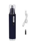 Buy Painless Nose Hair Trimmer - Travel-Friendly Electric Ear Hair Removal for Men - Blue - Buy Online on GoSupps.com