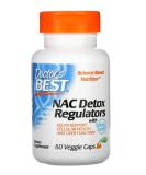 Doctors Best NAC Detox Regulators - Support Detox with N-Acetylcysteine | 60 Vcaps - Buy Internationally - Buy Online on GoSupps.com