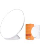 Circadian Optics Light Therapy Lamp - UV-Free LED Happy Mood Lamps with 10,000 Lux - Full Spectrum Sun Lights for Work from Home - White - Buy Online on GoSupps.com