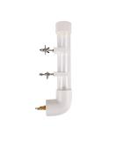 Bird Drinker Waterer Parrot - Automatic Drinking Device for Parakeet, Cockatiel, Conure, Lovebird, African Grey, Macaw - Medium Size - Buy Online on GoSupps.com