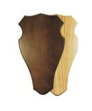 Premium Dark Horn Board for Red & Fallow Deer - 36x20cm Round | International Shipping Available - Buy Online on GoSupps.com