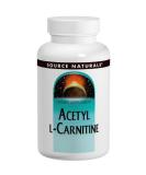 Source Naturals Acetyl L-Carnitine 500 mg - 120 Tablets for Energy & Focus - Buy Online on GoSupps.com