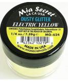 Mia Secret Dusty Glitter Collection - Electric Yellow 0.25 oz | Shop Internationally for Stunning Nail Art - Buy Online on GoSupps.com