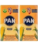 Premium Pre-Cooked Yellow Corn Flour - 1kg (Pack Of 2) | Gluten-free and all-natural | Convenient pre-cooked formula | Authentic Corn Flavour | Consistent quality | Versatile usage - Buy Online on GoSupps.com