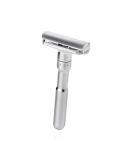 Mens Travel Safety Razor - Double-Sided Adjustable Shaving Razor for Men | Portable & Durable Shaver - Buy Online on GoSupps.com