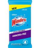 Windex Ammonia-Free Premoistened Glass Wipes, Crystal Rain Fresh Scent, 25 Count - Buy Online on GoSupps.com