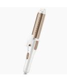 Travel Hair Curling Iron & Straightener 2 in 1 - Argan Oil Infused Mini Ceramic Iron for Long & Short Hair (Champagne) - International Shipping Available - Buy Online on GoSupps.com