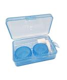 Contact Lens Storage Box - Universal Blue Case for All Types of Contact Lenses - Durable & Travel-Friendly - Buy Online on GoSupps.com