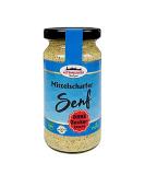 Medium hot mustard WITHOUT added sugar Content 200 ml - Buy Online on GoSupps.com