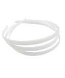 12 Non-Toxic DIY Headbands - Wide No Teeth Hairband Accessories for Women & Girls (White) - Buy Online on GoSupps.com