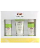Pure Fiji Nourishing Trio | Ideal Spa Bath Gift Set for Women - Exotic Body Oil Hydrating Lotion & Hand Cream - Travel Kit - Starfruit Scent - Buy Online on GoSupps.com
