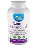 One Planet Nutrition Nano Grape Seed Extract Capsules 250mg - 120 Capsules - Made from Dried & Pulverized Grape Seeds - Buy Online on GoSupps.com