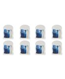 Tophomer Dental Floss - 8 Pieces 50m Waxed Travel Tooth Silk for Effective Plaque Removal Gum Health and Bad Breath Relief - Buy Online on GoSupps.com