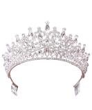 QIAIYALA Silver Rhinestone Tiara Headband for Women and Girls - Ideal for Bridal, Wedding, Prom, Birthday, Cosplay - Buy Online on GoSupps.com