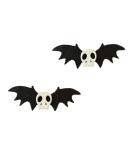 ZHOUMEIWENSP Halloween Bat Skull Hair Clips - Retro Punk Hairpin for Novelty Hair Styles - Buy Online on GoSupps.com
