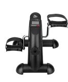 Uten Mini Exercise Bike Under Desk - Portable Arm & Leg Peddler with LCD Screen - Cool Black - Buy Online on GoSupps.com