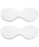 PAGOW 200 Disposable Non Woven Eye Care Cotton Facial Pads - DIY Clear Eye Mask Paper for Skincare Spa - Moisture Retaining Beauty Sheets - Buy Online on GoSupps.com