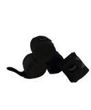 Rhinegold Fleece Stable/Travel Bandages Black One Size - Buy Online on GoSupps.com