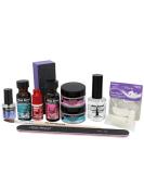 Mia Secret Acrylic Nail Kit for Beginners - Pink and Clear Powder Set - Complete Starter Kit for Acrylic Nails - Buy Online on GoSupps.com