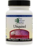 Ubiquinol 30 Softgels by Ortho - Premium Antioxidant Support for Energy & Heart Health | International Shipping Available - Buy Online on GoSupps.com