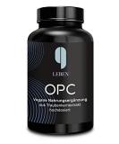 9 Lebens Premium OPC grape seed extract |180 capsules |High dose according to HPLC |Laboratory -tested OPC |1200mg extract with 820mg OPC daily dose |Vegan |PUR |Made in D. - Buy Online on GoSupps.com