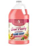 Just Peachy Antimicrobial Hand Soap 1 Gallon Refill Jug - Made in USA - Buy Online on GoSupps.com