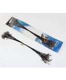 40x 30cm Steel Leader Snap Swivel - 12kg Fishing Tackle for International Shipping - Buy Online on GoSupps.com