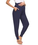 Love2Mi Maternity Women's Casual Lounge Jogging Pants | Stretchy & Comfortable | Navy Blue - Buy Online on GoSupps.com