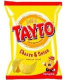 Tayto Irish Cheese & Onion Crisps - 12 Bags (2 x 6 x 25g bags) by O Kane - Buy Online on GoSupps.com