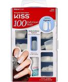 KISS 200 Full-Cover Medium Length Active Square Fake Nails Kit with Nail Glue - 101 Count - Buy Online on GoSupps.com